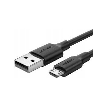 Ugreen US289 USB na micro USB 2,4 A 480 Mb/s, 1,5M, černý