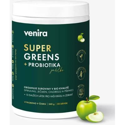 Venira super greens, jablko 340 g