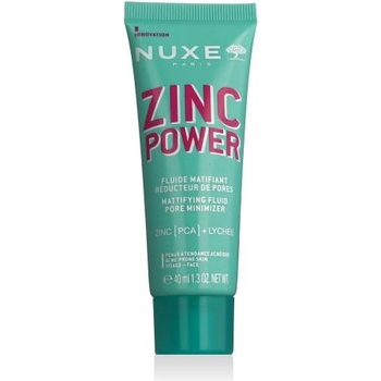 NUXE Zinc Power Mattifying Fluid Pore Minimizer хидратиращ гел-крем за лице, склонна към акне 40 ml унисекс
