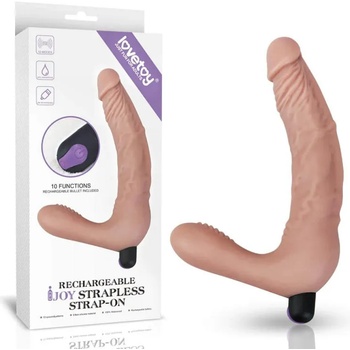Image 1 of Lovetoy Rechargeable IJOY Strapless Strap-on LV430200 Flesh