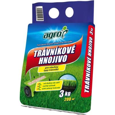 Agro trávnikové hnojivo 3kg