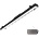 ELMARK led ПРОФИЛ bm 1500mm 50w 3000k ЧЕРЕН+ab (99pfm1505030/ble)