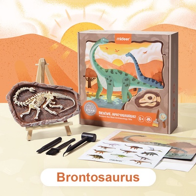 MiDeer Vykopávanie dinosaurov Brontosaurus