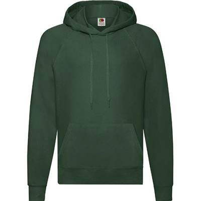 Fruit of the Loom pánska mikina s kapucňou 62-140-0 Bottle Green