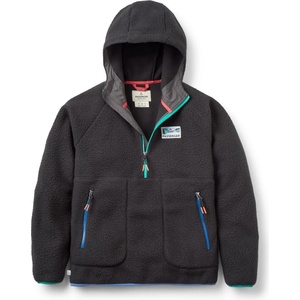 Passenger Дамски поларен пуловер Passenger Women's Maine 2.0 1/2 Zip Recycled Sherpa Fleece Fleece jacket - Black - размер XL (105-6796-0115)