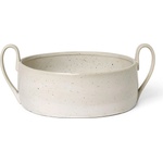 Ferm Living Голяма купа Flow 32, 5 см крем (1104264628)
