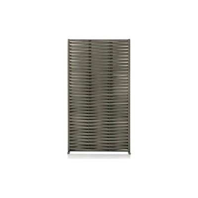 Roda Venkovní paraván Wing Roda 120 x 40 x 183 cm rám nerez pásový výplet