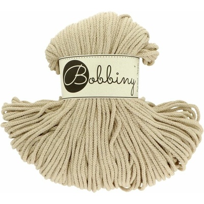 Bobbiny Junior Cashmere Beige cotton cords 3mm 100m