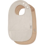 Cam Cam Copenhagen Бежови детски лигавници 2 бр. Classic Stripes Camel - Cam Cam Copenhagen (925-P88-000-WW)