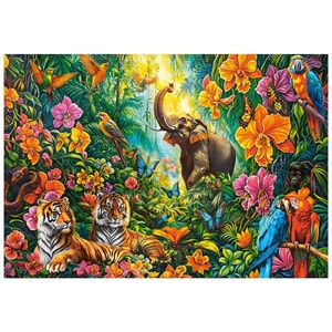 Castorland - Puzzle Blooming Jungle - 1 000 piese