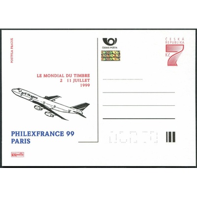 Česká pošta (1999) CDV 41 ** - P 46 - Philexfrance 99 - Paříž