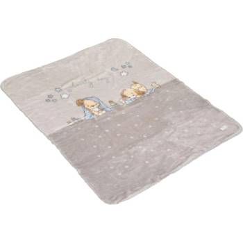 Cangaroo Одеяло 110/140 Softy Lovely day сив (3800146271176)