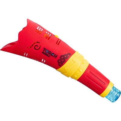 Bublifukovač pochodeň 26 cm na baterie se světlem