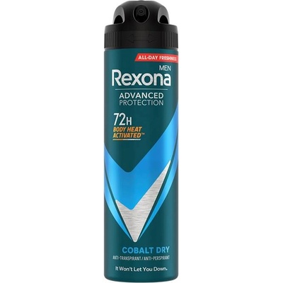 Rexona Men Advanced Protection Спрей дезодорант Cobalt Dry, 150 ml