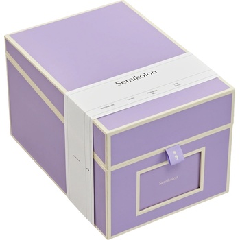 Semikolon Die Kante Кутия за снимки и CD, лилава (370082)