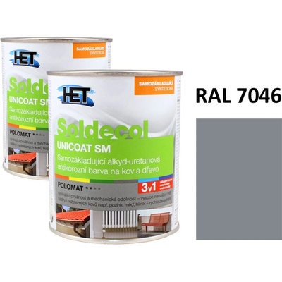 Soldecol UNICOAT SM 0,75L RAL 7046