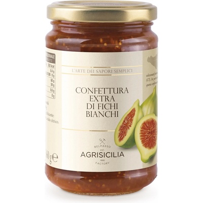 Agrisicilia Džem z Bielych Fíg I.G.P. 360 g