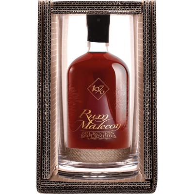 Malecon Selección Esplendida 1976 Crystal Vase 40% 0,7 l (kazeta)