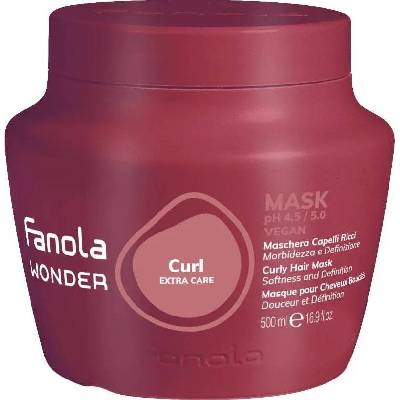 Fanola Wonder Curl Подхранваща маска за къдрава и непокорна коса, 500 ml