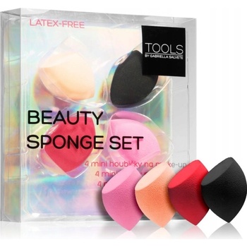 Gabriella Salvete Tools Beauty sponge Set mini houbičky na make-up 4 ks