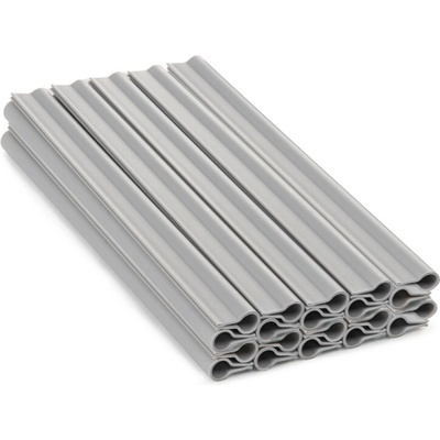 BRADAS Klipy LIGHT GREY 200 /20ks/ - svetlo šedé