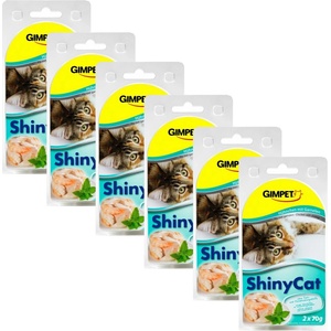 Gimborn GimCat ShinyCat пиле + скариди 12 x 70 г