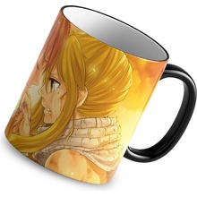 Fairy Tail Hrnek Natsu a Lucy 300 ml