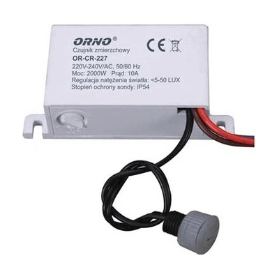 Súmrakový senzor so sondou Orno OR-CR-227 2000 W