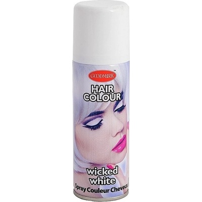 Goodmark Hair Colour Wicked White farebný lak na vlasy Biely sprej 125 ml