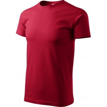 Levné pánské triko jednoduché marlboro červená