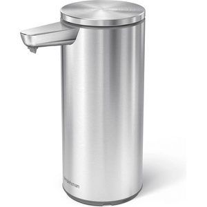 simplehuman Матово сребро автоматичен стоманен диспенсер за сапун 266 ml - simplehuman (ST1082)