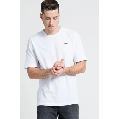 Lacoste Тениска Lacoste в бяло с изчистен дизайн (TH7618)