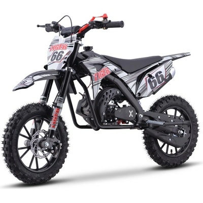 mamido Dětská benzínová motorka RamiGO TIGER 49CC černá – Hledejceny.cz