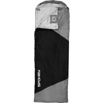Spokey Ultralight Syntetický Mumie 75 cm x 210 cm Pravý Černý