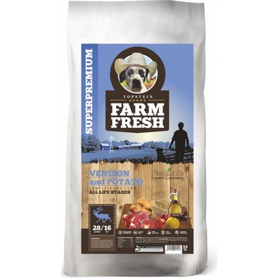Topstein Farm Fresh Venison and Potato 20 kg