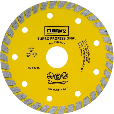 Narex Diamantový řezný kotouč 115 x 22,2 mm 65405142