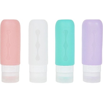 Kufreplus Cestovné silikónové fľaštičky 90 ml XND16 4 ks