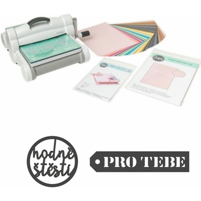 Sizzix Big Shot Plus A4 Starter Kit bílo-šedý – Zboží Dáma