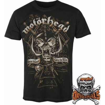 Tričko Metal Metalshop Originals Motörhead Live to Win černá