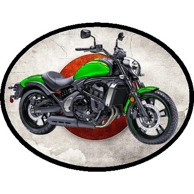 nášivka KAWASAKI VULCAN Ovál nažehlovací
