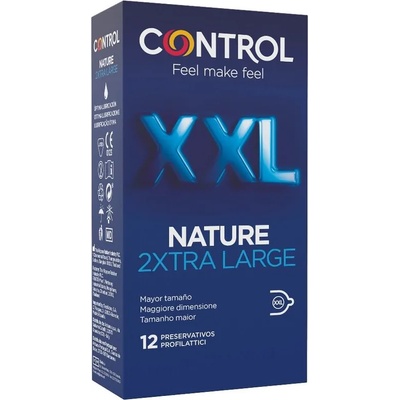 CONTROL nature 2xtra large xxl condoms - 12 units