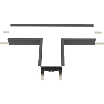 ELMARK T-КОНЕКТОР ЗА led ПРОФИЛ elmark ВМ 4000k ЧЕРЕН (99pfmt40/bl)