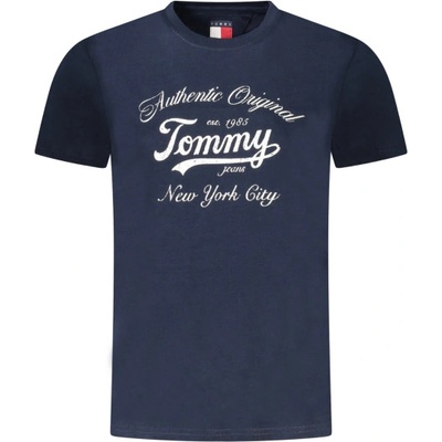 Tommy Hilfiger Дамска тениска с къс ръкав tommy hilfiger, Размер l, Цвят Синьо (dw0dw21404_blc1g)