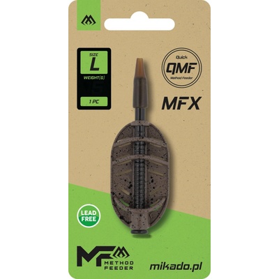 Mikado KRMÍTKO - METHOD FEEDER MFX - Q.M.F. vel. L - 30g - 1ks