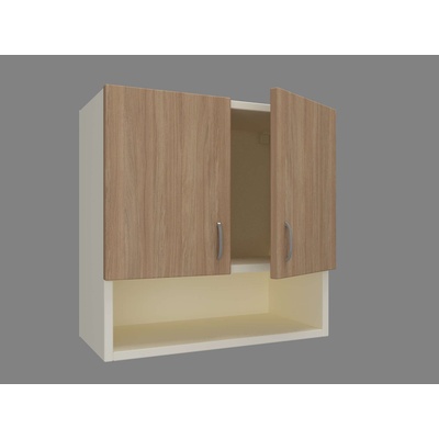 DST Кухненски модул MK-9 dst, 700/600/300, бежово и дъб амбер