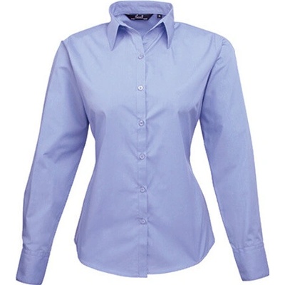 Premier Workwear dámská košile s dlouhým rukávem PR300 Midblue