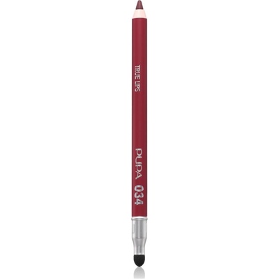 PUPA Milano True Lips молив-контур за устни цвят 034 Red Plum 1.2 гр