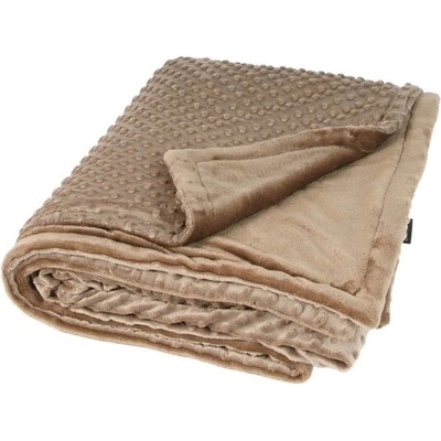 Deka O´Lala Pets Viky dvouvrstvá hnědá 200x155