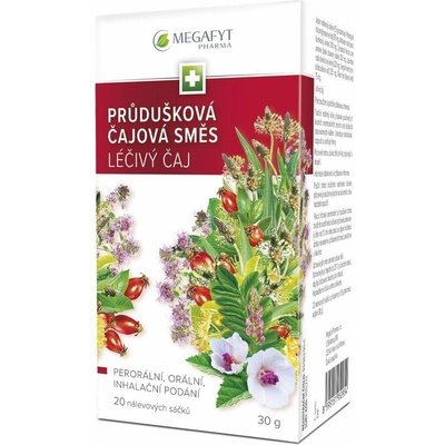 Megafyt Průdušková čajová směs Čaj 20 sacc
