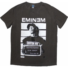 Eminem tričko Arrest Dip Dye Wash Grey